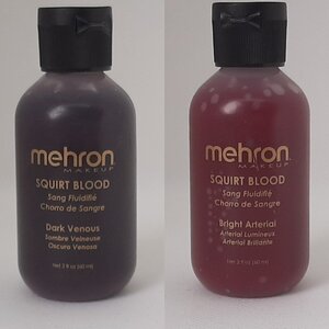 mehron squirt blood
